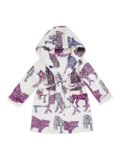 Chelsea Peers Kinder Fleece Kamerjas met Luipaardprint