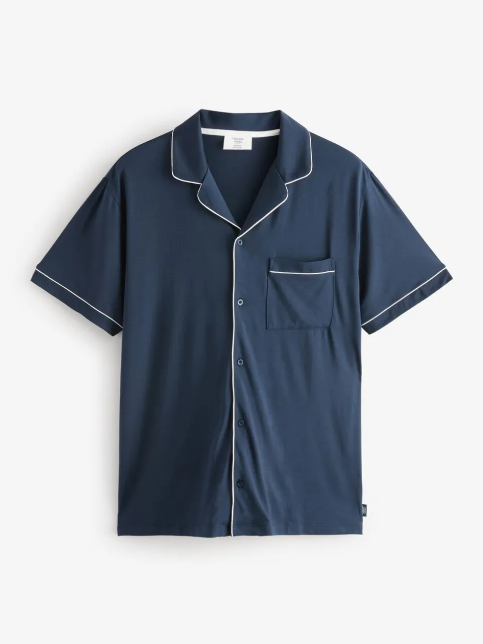Chelsea Peers TENCEL™ modal pyjamaset met korte mouwen en knopen