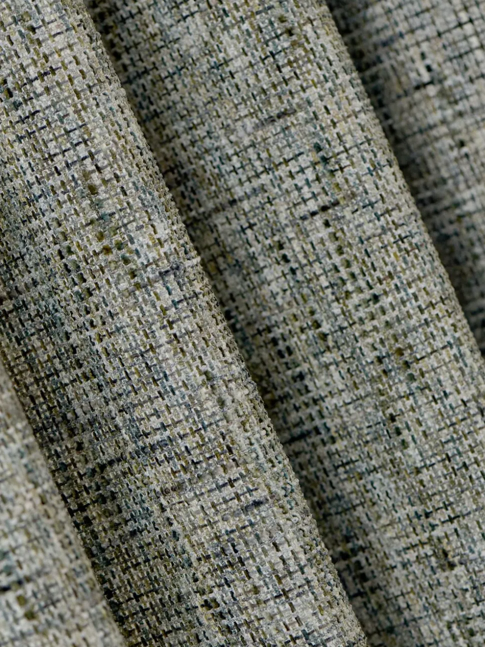 Chenille ringgordijnen met structuur