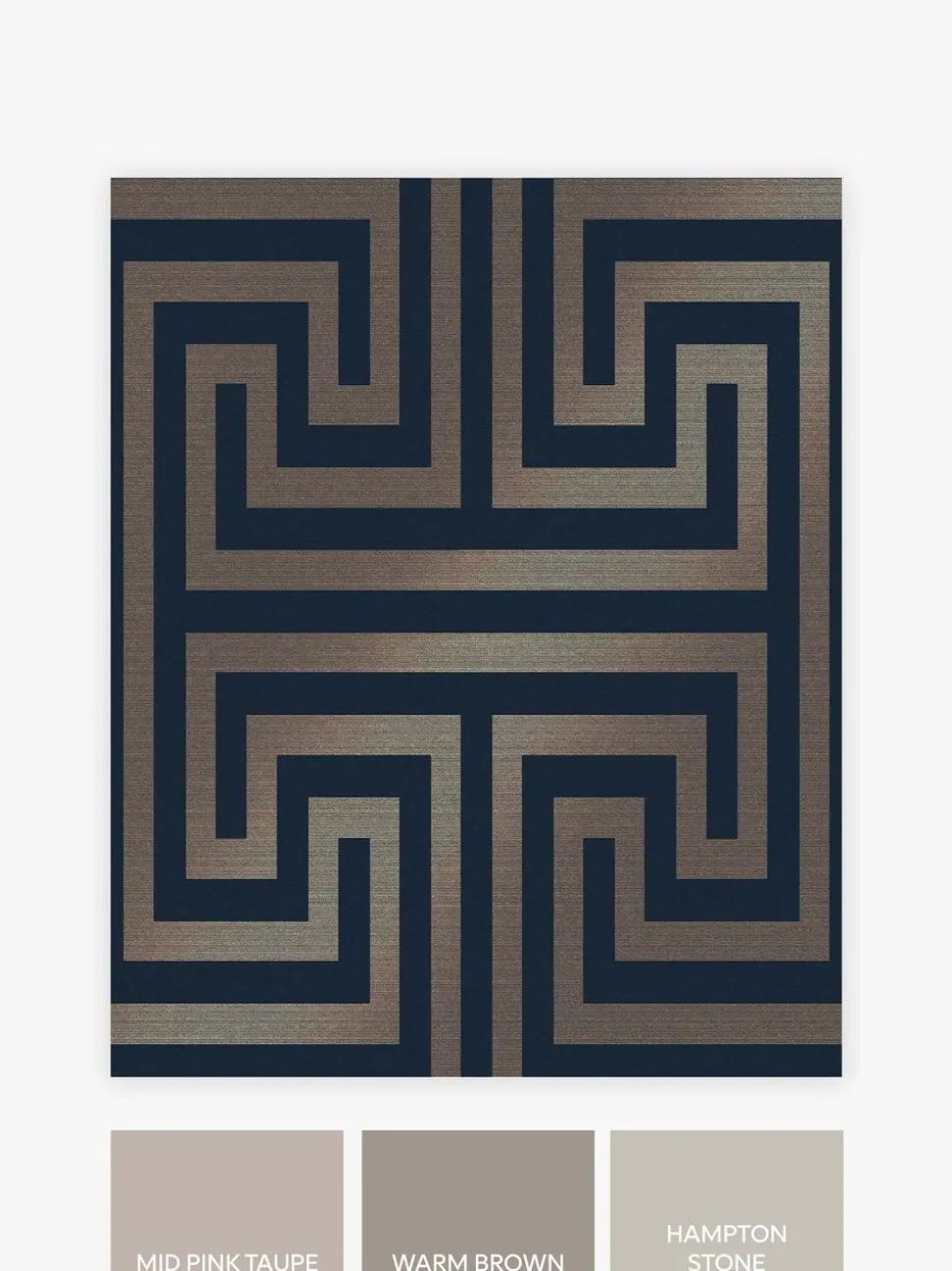 Chic Geometric Fretwork 10M Wallpaper
