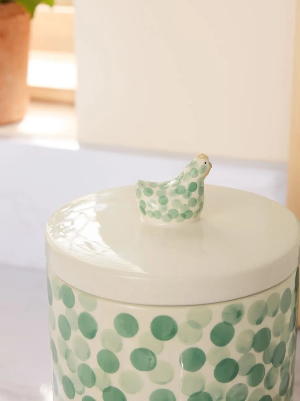 Chicken Ceramic Biscuit Jar