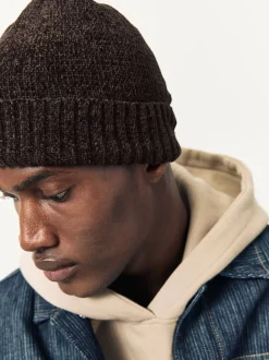 Chocoladebruin - Chenille Beanie Hat