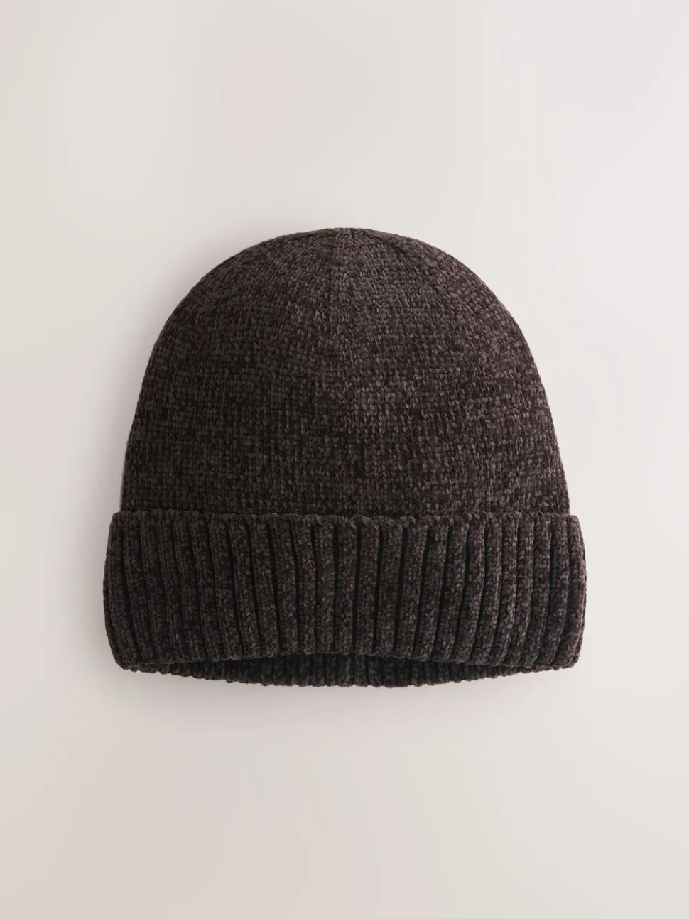 Chocoladebruin - Chenille Beanie Hat