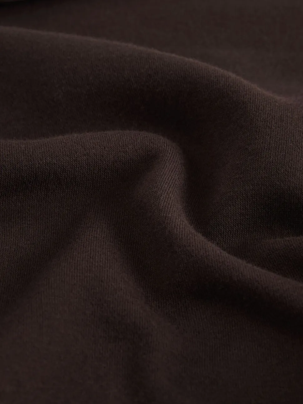 Chocoladebruin - Essentials sweatshirt met relaxte pasvorm, lange snit en zakken