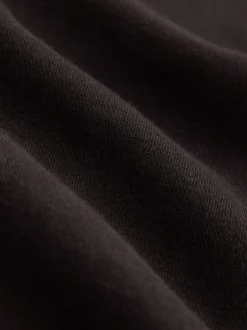 Chocoladebruin - Essentiële jersey joggingbroek met manchetten