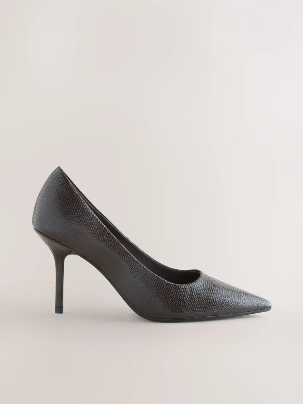 Chocoladebruin - Forever Comfort® Point Toe Court Heels