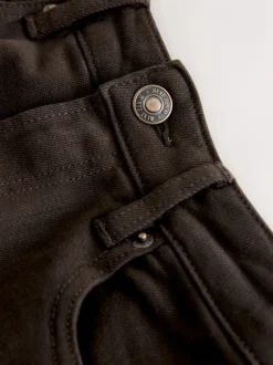 Chocoladebruin - Hourglass Mid Rise Skinny Jeans