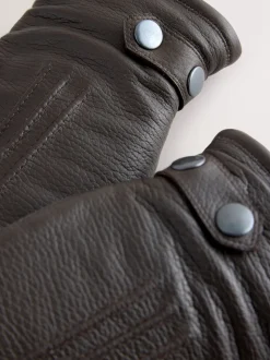 Chocoladebruin - Leren handschoenen