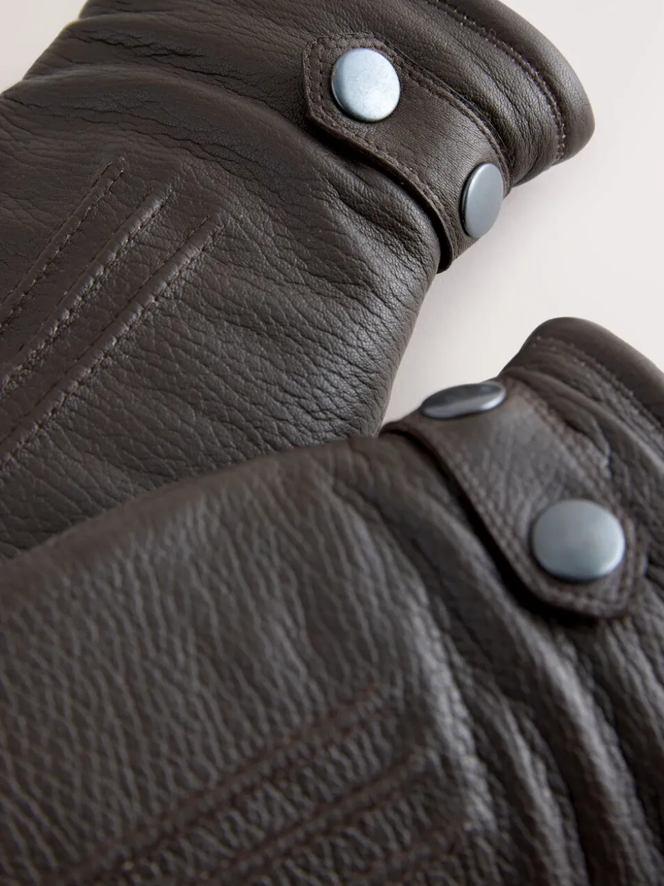 Chocoladebruin - Leren handschoenen