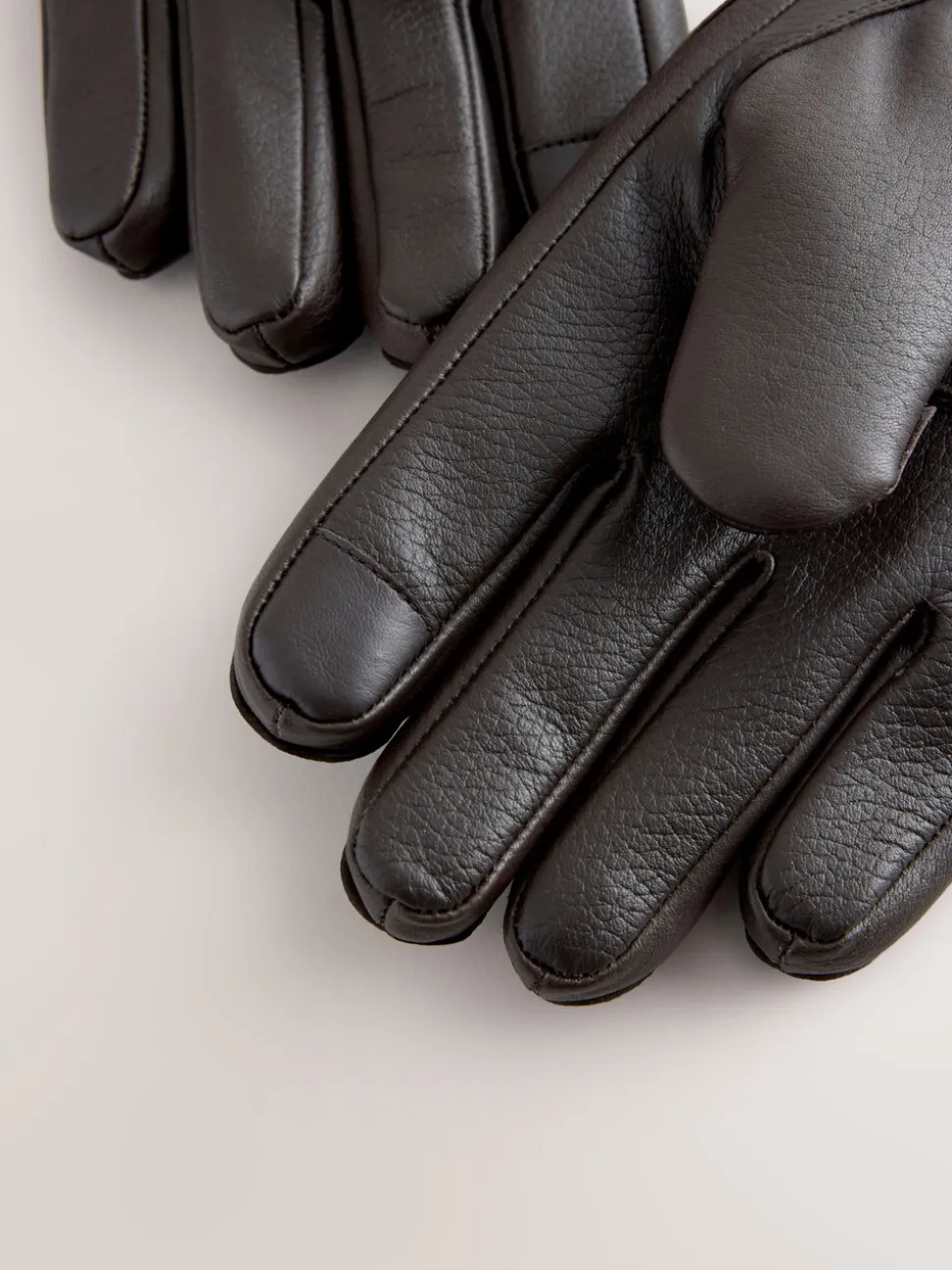 Chocoladebruin - Leren handschoenen