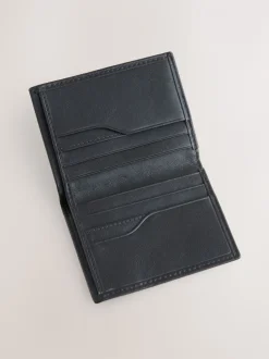 Chocoladebruin - Mini Bifold Cardholder Wallet