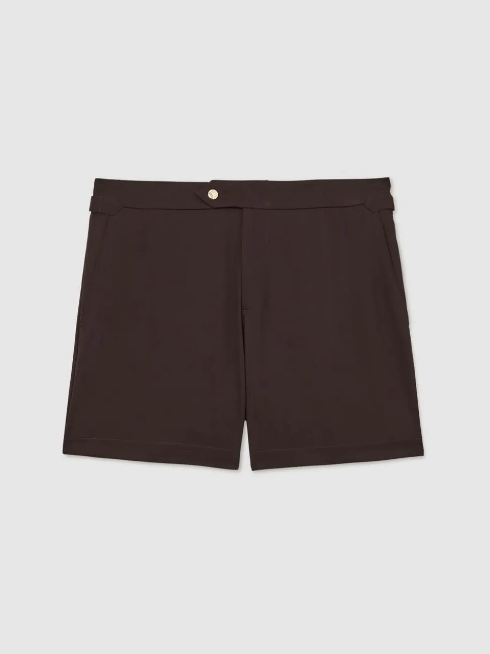 Chocoladebruin - Reiss Sun Side Adjuster zwemshort