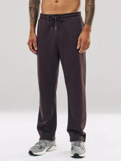 Chocoladebruin - Straight fit - Relaxed Fit Brushback Heavyweight Joggers
