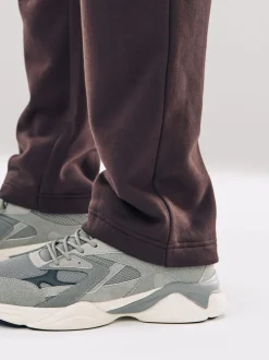 Chocoladebruin - Straight fit - Relaxed Fit Brushback Heavyweight Joggers