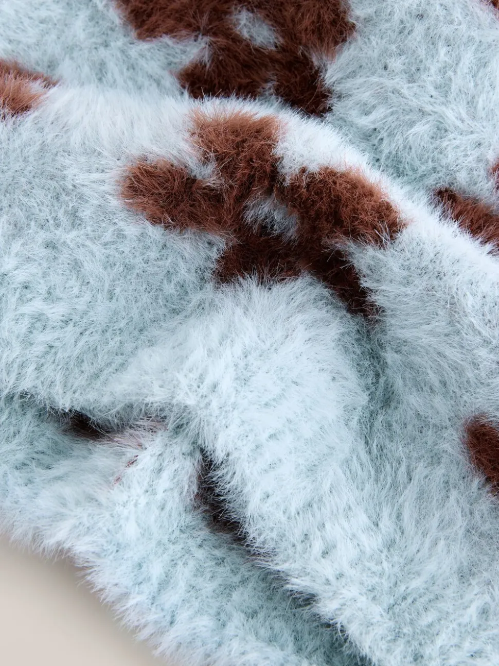Chocolate Blue Flower - Beanie And Snoods Set (1-16yrs) (1-16yrs)