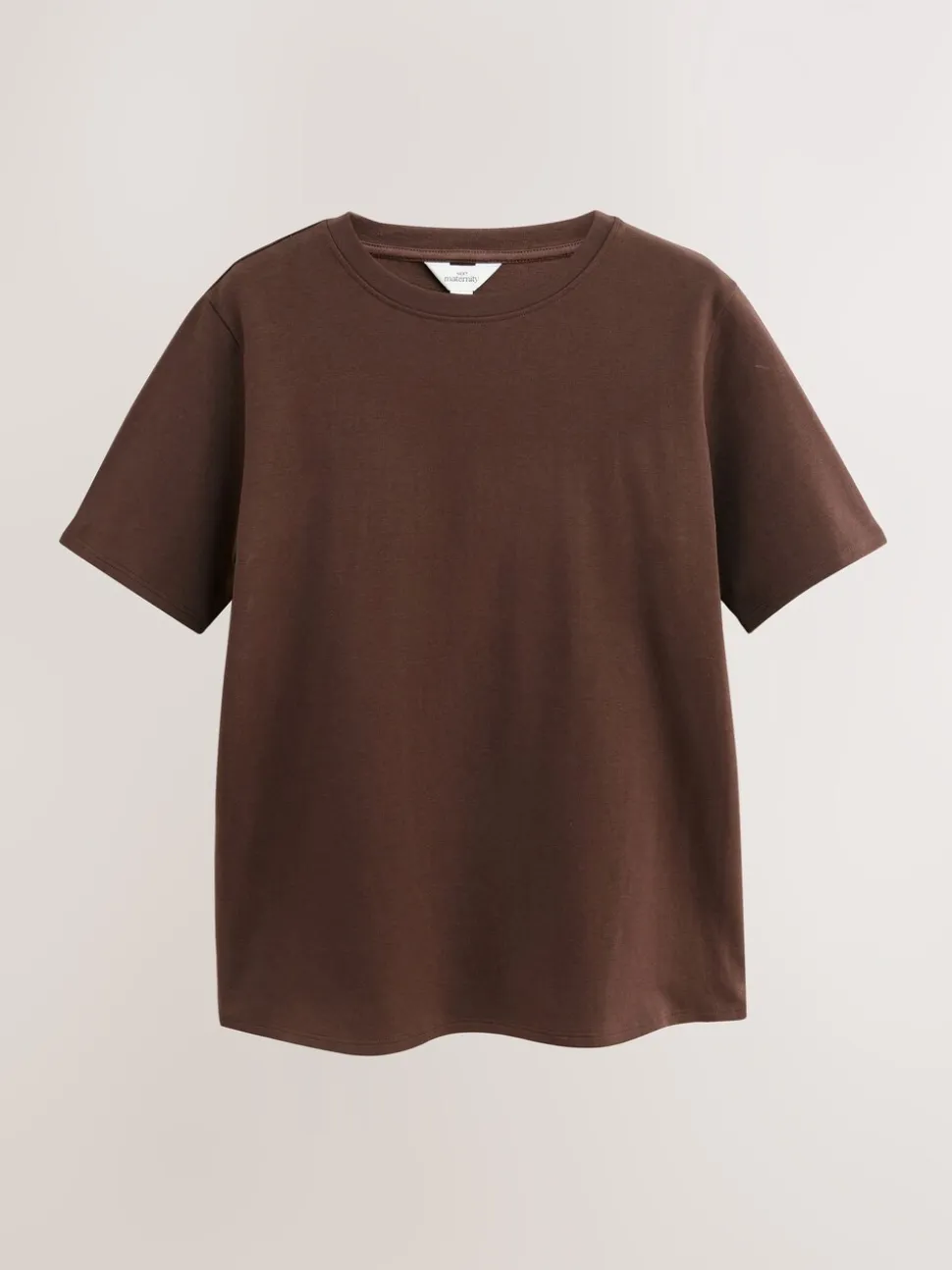 Chocolate Brown and Green Stripe - Maternity Nursing T-Shirts 2 Pack