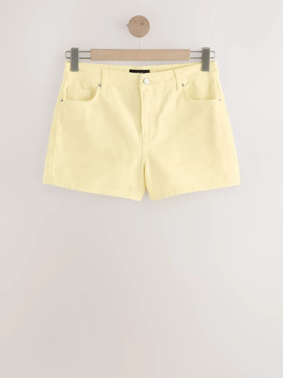 Citroengeel - Denim shorts voor jongens