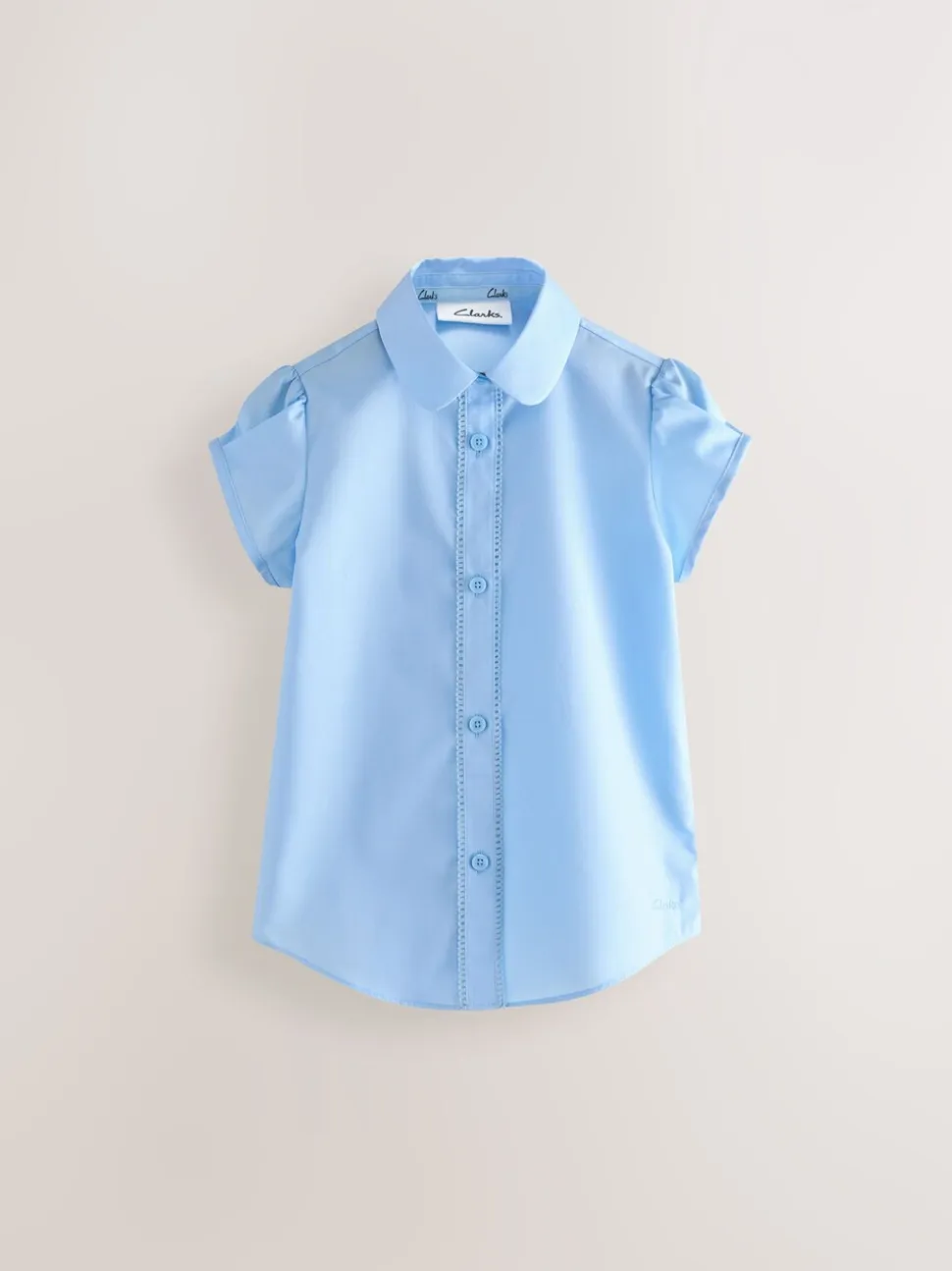 Clarks - Set van 3 schooloverhemden met korte mouwen voor meisjes