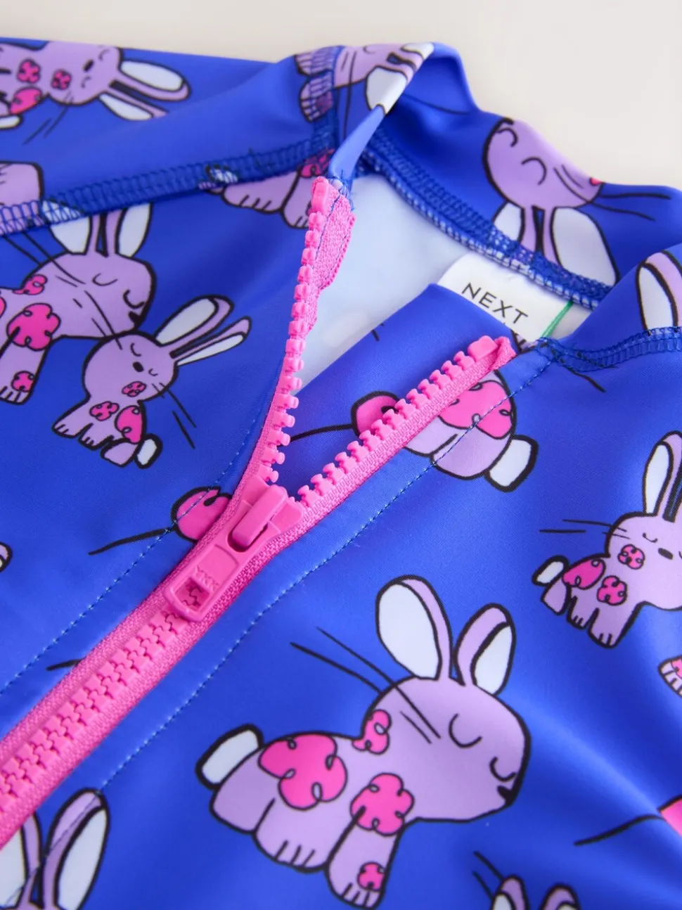 Cobalt Blue Bunny - Zonbeschermend badpak (3 mnd-10 jr)