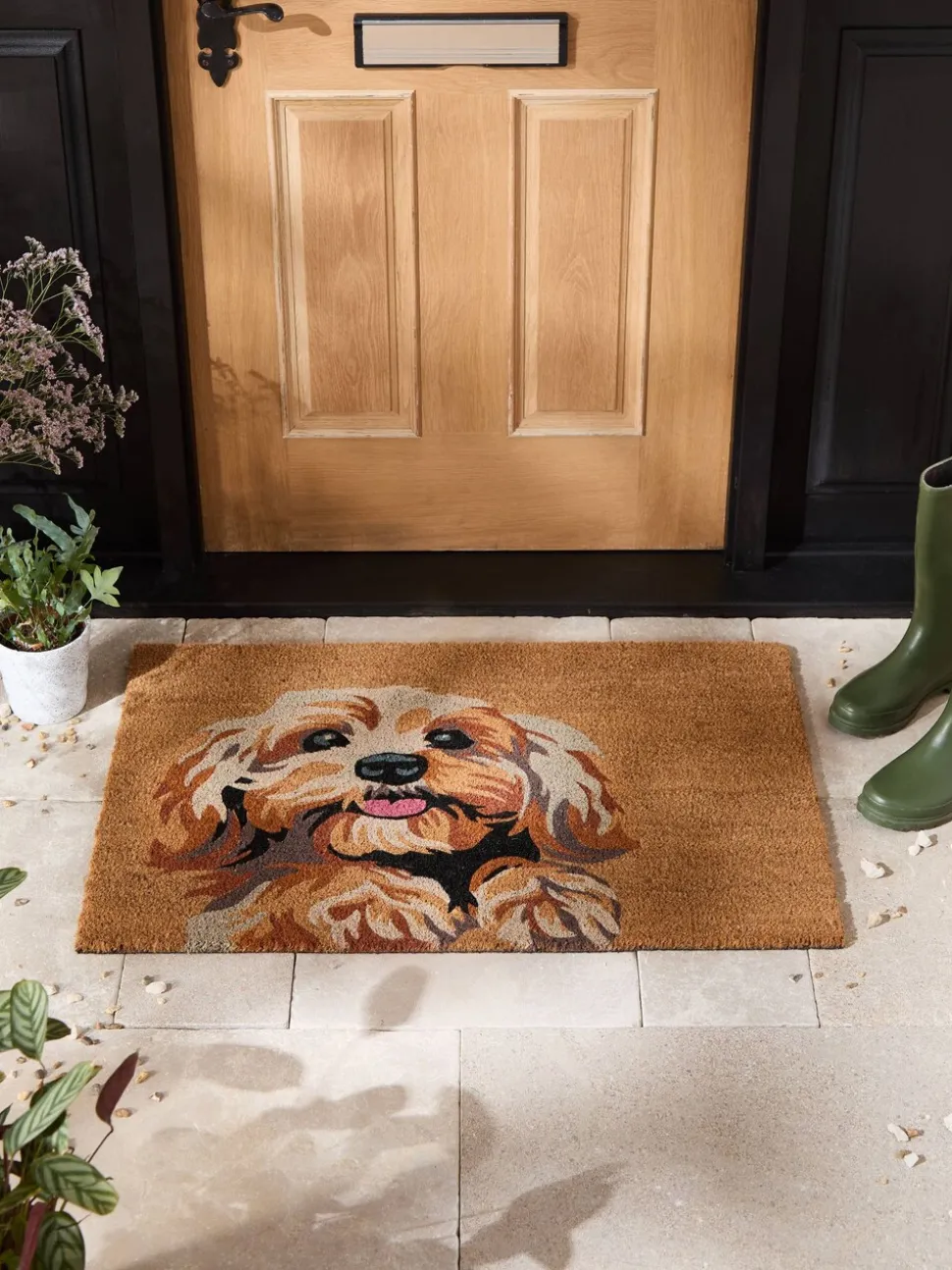 Cockapoo Coir Doormat