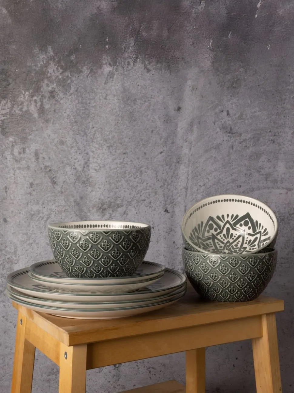 Code Maison 12 Piece Inari Dinner Set