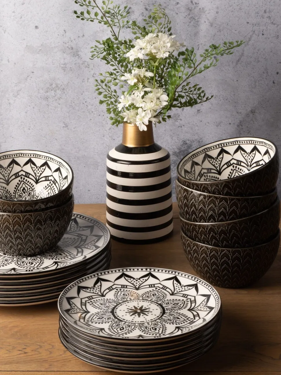 Code Maison 12 Piece Inari Dinner Set