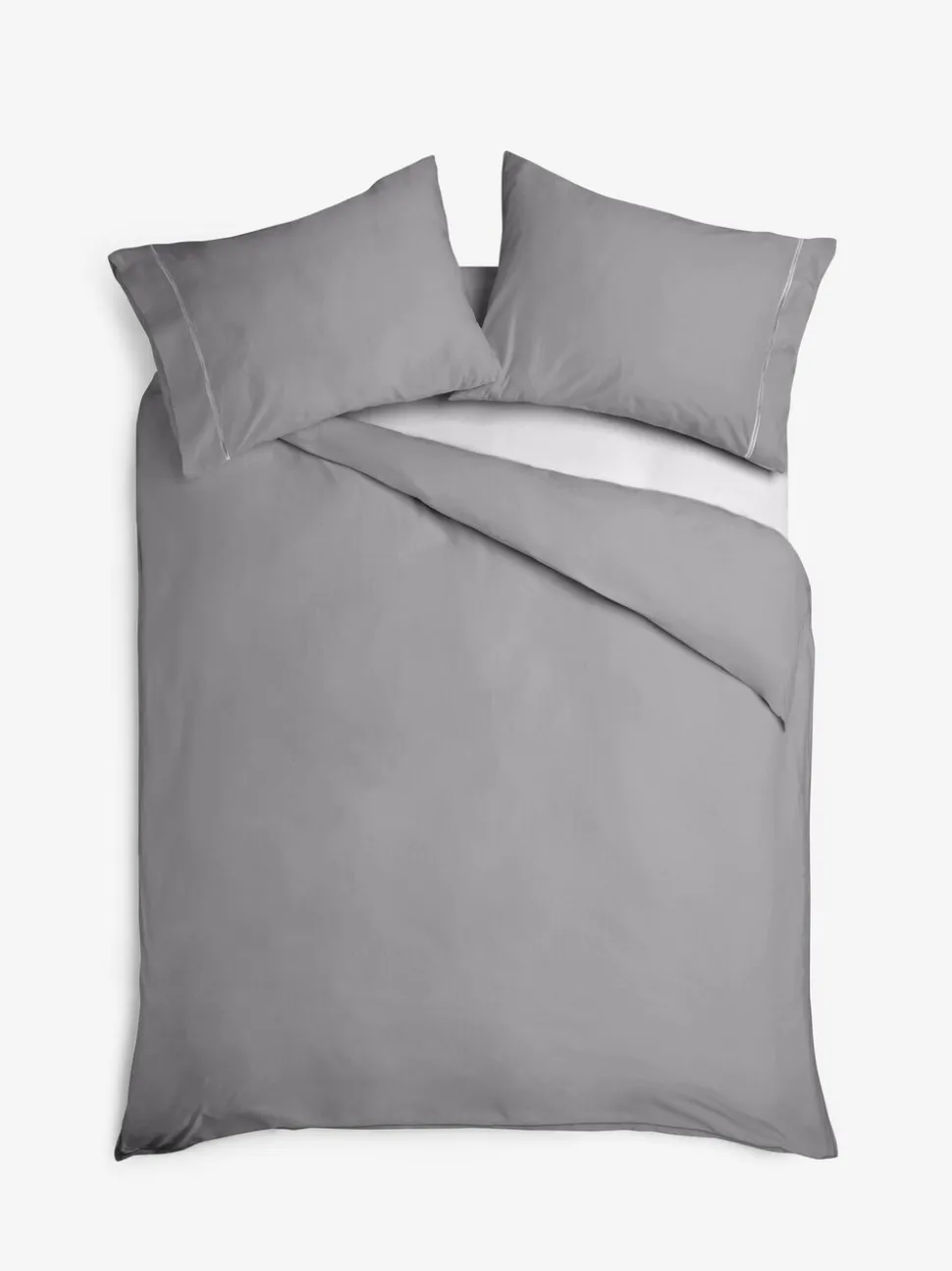 Collection Luxe 600-draads 100% katoensatijnen luxe dekbedovertrek- en kussensloopset