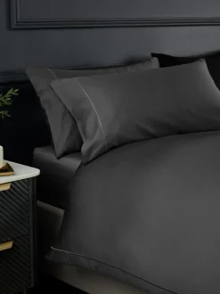 Collection Luxe 300-draads 100% katoensatijnen luxe dekbedovertrek- en kussensloopset