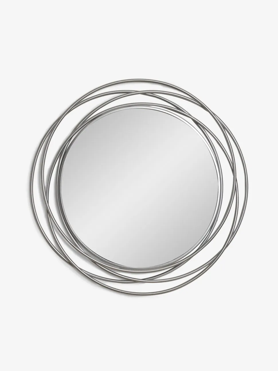 Contemporary Wire 60cm Wall Mirror