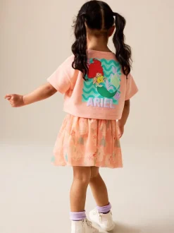 Coral Ariel - Disney Top & Skirt Set (3mths-7yrs)