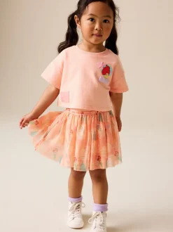 Coral Ariel - Disney Top & Skirt Set (3mths-7yrs)