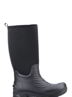 Cotswolds Black Kenwood Wellingtons
