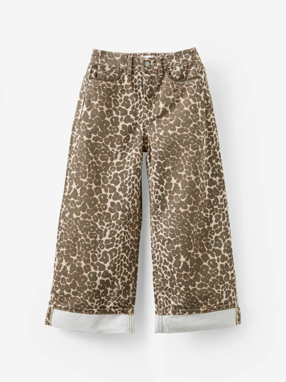 Cotton On Embellished Super Wide Denim Jeans