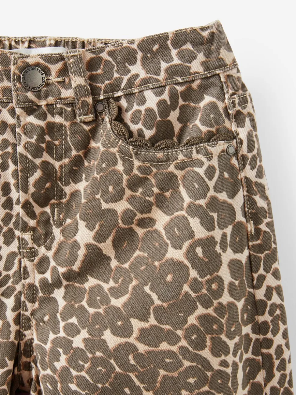 Cotton On Embellished Super Wide Denim Jeans
