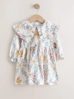 Cream Easter - Collared Dress (3mths-7yrs)
