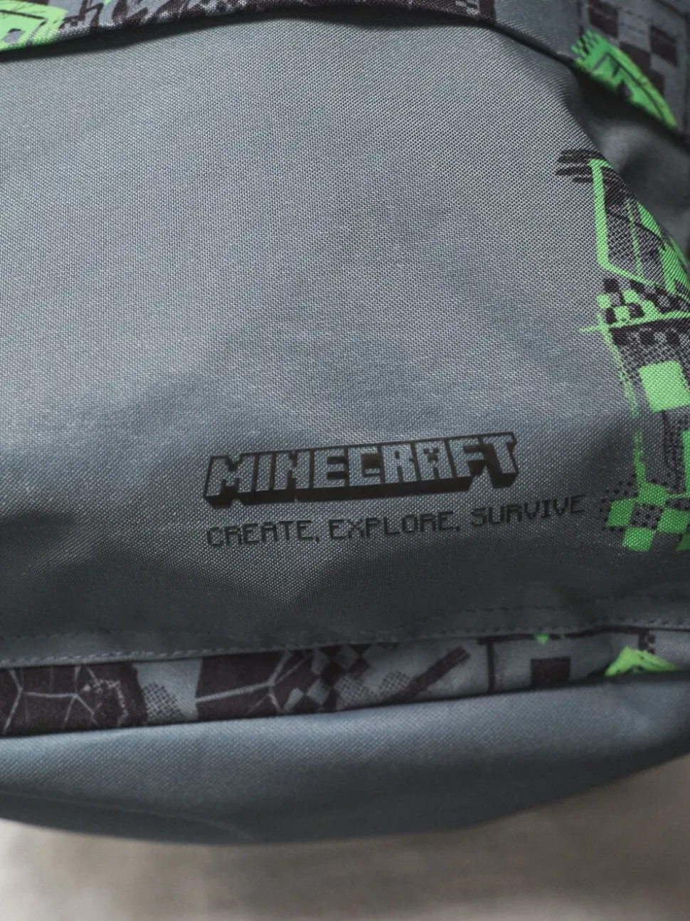 Creeperprint - Minecraft rugzak