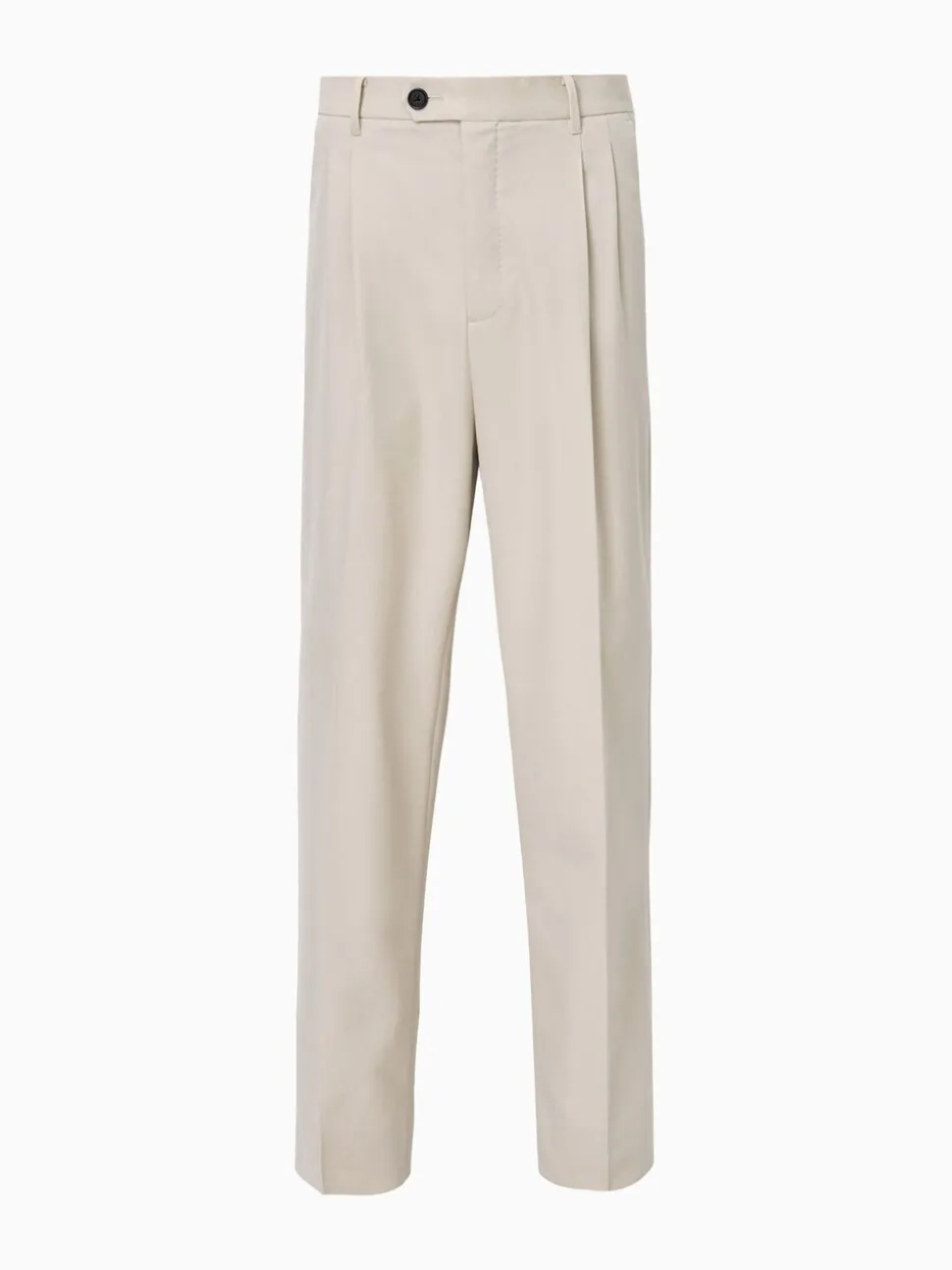 Crème - AllSaints Tallis Straight Trousers