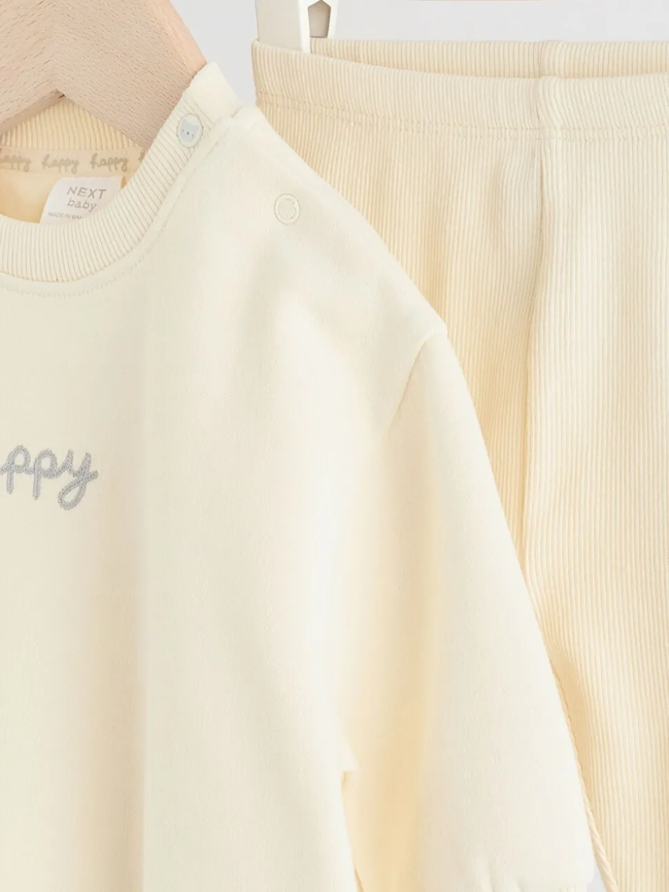 Crème - Baby Sweater en Leggings Set 2 Pieces (0mnd-2jr)