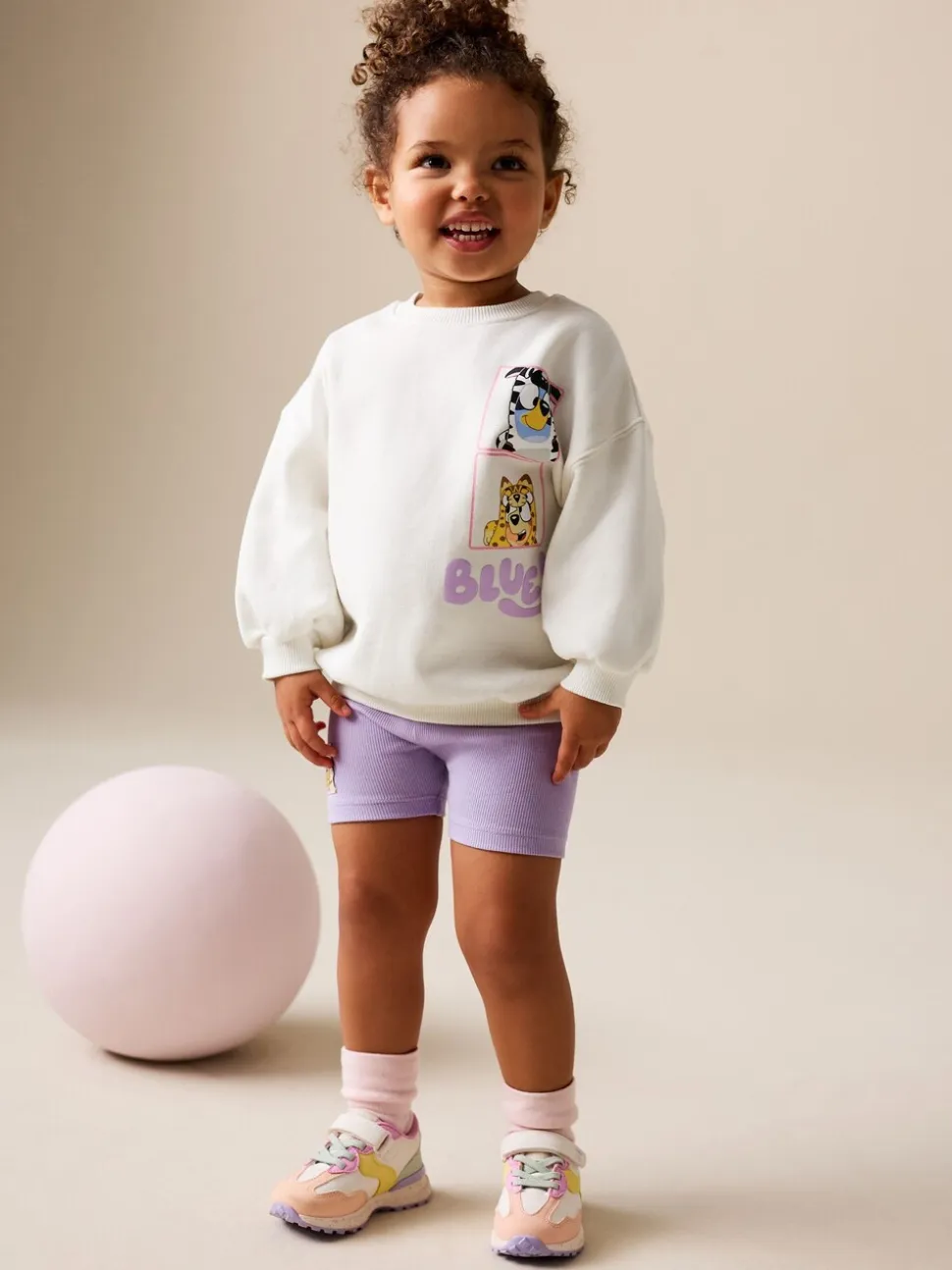 Crème - Bluey Shorts Set (12mths-7yrs)