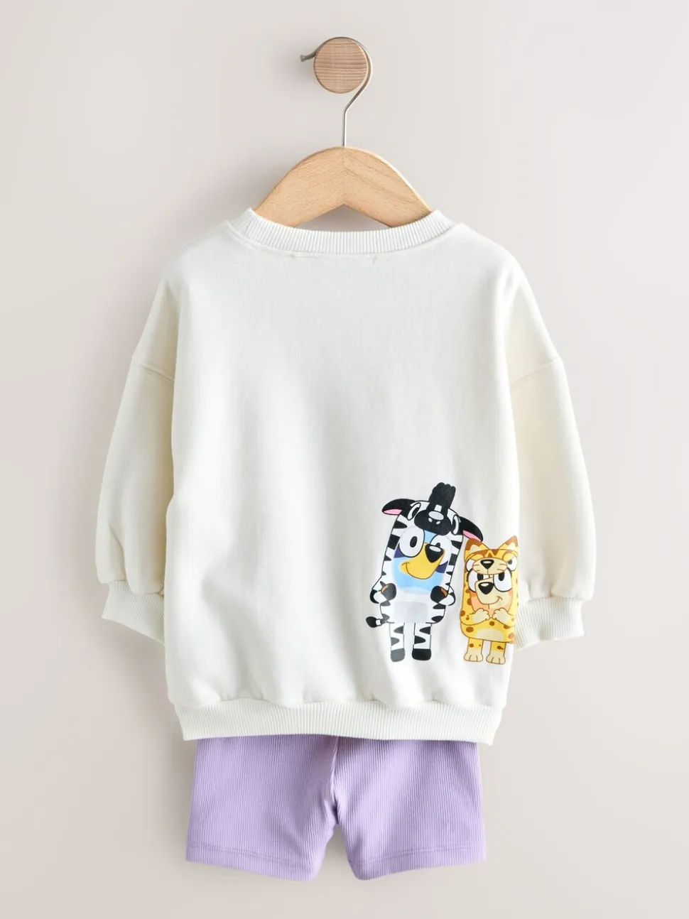 Crème - Bluey Shorts Set (12mths-7yrs)