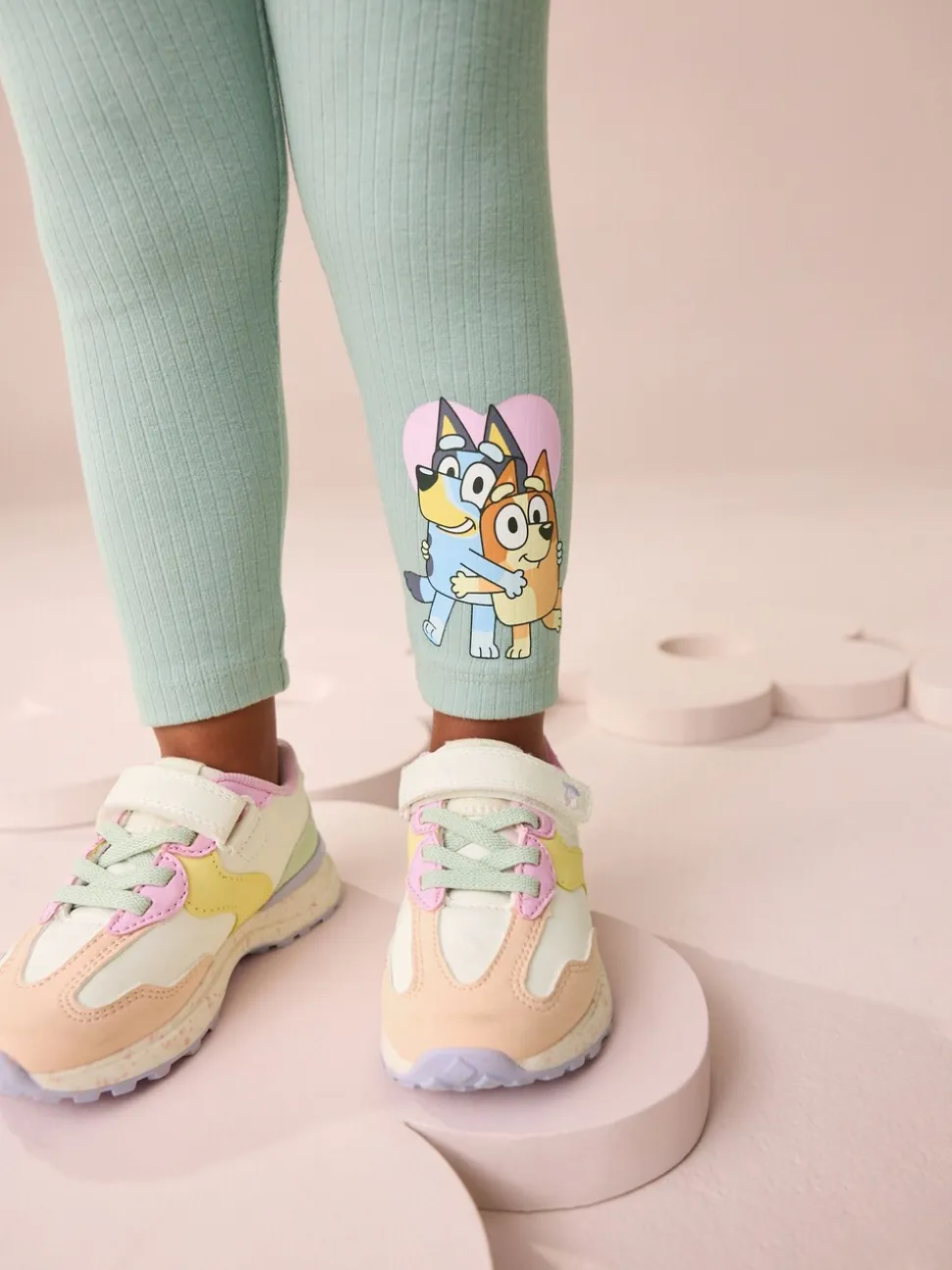Crème - Bluey-set van sweatshirt en legging (12mnd -7jr)