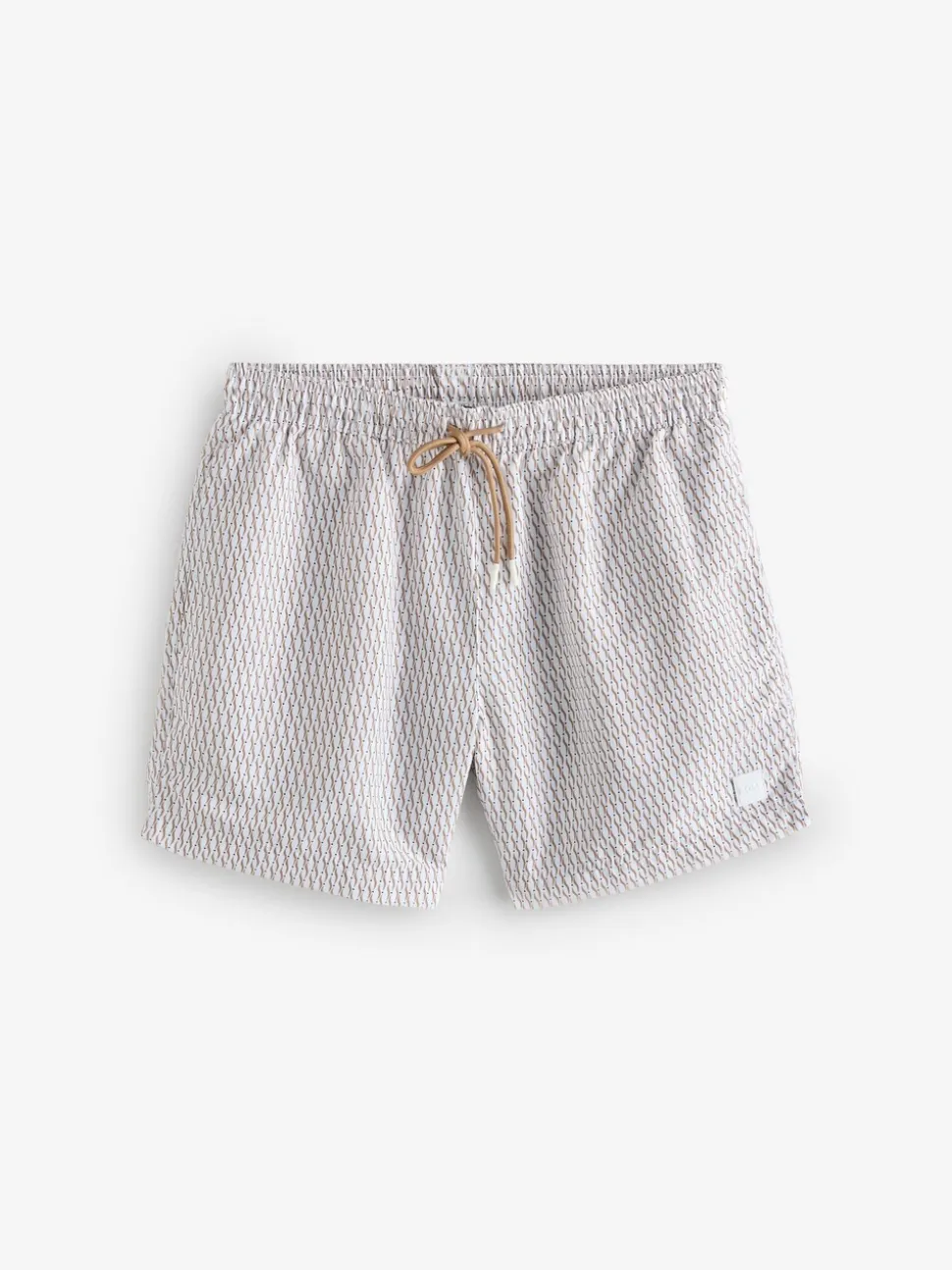 Crème - BOSS Vibe Printed Swim T-shirt