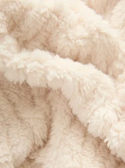 Crème - Fleece Jacquard Pyjama's Set 2 Pieces (2-16jr)
