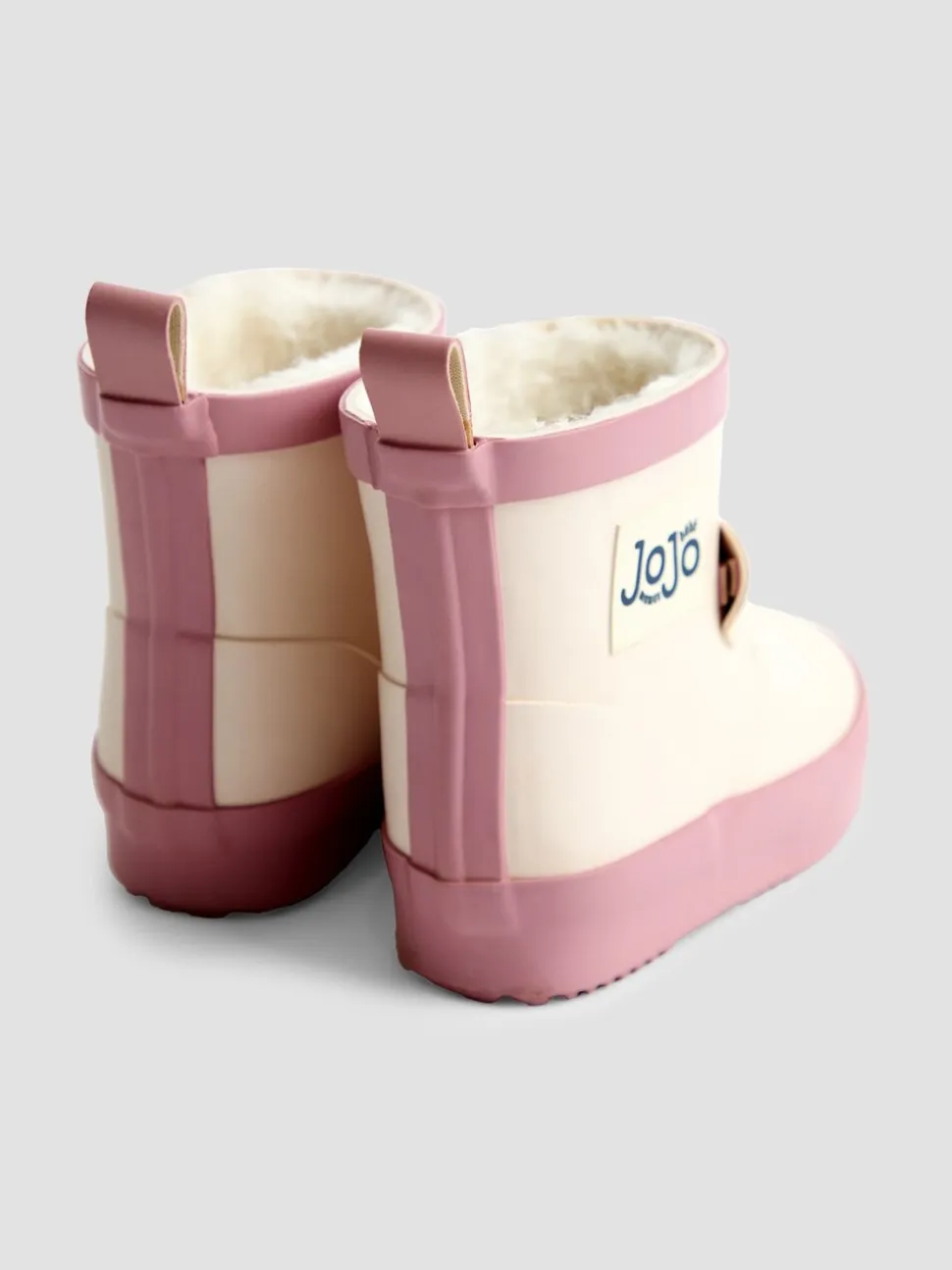 Crème - JoJo Maman Bébé Print Short Wellies