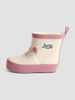 Crème - JoJo Maman Bébé Print Short Wellies