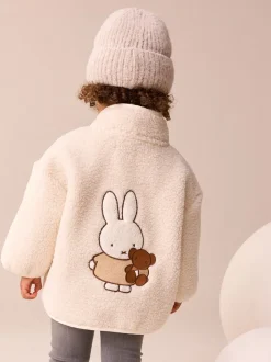 Crème - Miffy Half Popper Fleece (3mnd -7jr)