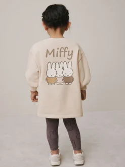 Crème - Miffy Sweat Dress & Leggings Set (3mths-7yrs)
