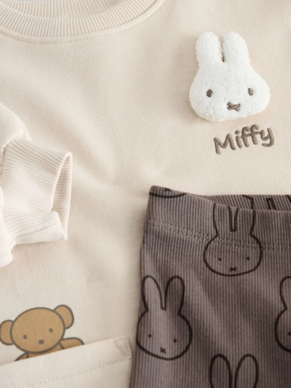 Crème - Miffy Sweat Dress & Leggings Set (3mths-7yrs)