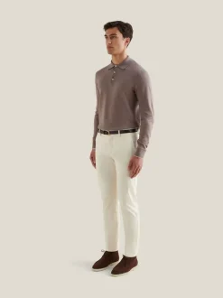 Crème - Peckham Rye Stretch Cotton Trousers