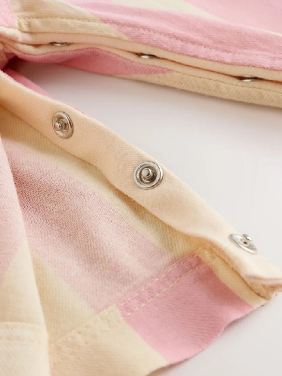 Crème/roze gestreept - Baby Set van bretelbroeken en Bodysuit 2 Pieces (0mnd.-3jr)